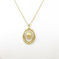 K18YG シロチョウパールネックレス