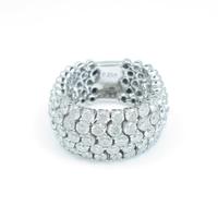 K18WG ダイヤモンドリング