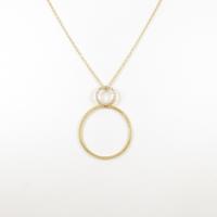 K18YG ダイヤモンドネックレス