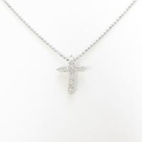 PT クロス ダイヤモンドネックレス