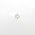 【リメイク】プラチナダイヤモンドピアス 0．672ct・I・I1・GOOD 片耳