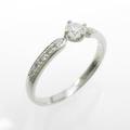 プラチナダイヤモンドリング 0．176ct・E・VS2・EXT