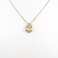 K18YG ダイヤモンドネックレス