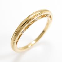 K18YG ダイヤモンドリング