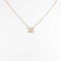 ヴァンドーム フラワー ダイヤモンドネックレス