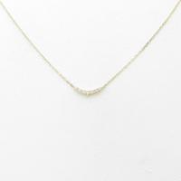 アガット ダイヤモンドネックレス