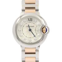 カルティエ WE90203バロンブルー PGコンビ・11P クォーツ