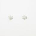 【リメイク】ST／プラチナダイヤモンドピアス 0．345ct・0．346ct・D・SI1・EX H＆C5％引き