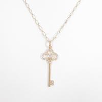 ティファニー クラウン キー ネックレス