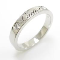 カルティエ エングレーブド2P リング