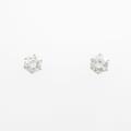 プラチナダイヤモンドピアス 0．229ct・0．230ct・F?G・SI1?2・GOOD