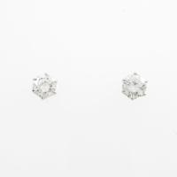 プラチナダイヤモンドピアス 0．229ct・0．230ct・F?G・SI1?2・GOOD
