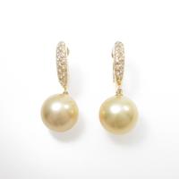 タサキ シロチョウパールイヤリング