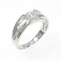 プラチナダイヤモンドリング 1．017ct・I・SI2・FAIR
