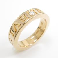 ブルガリ ダブルロゴ リング