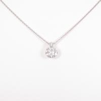 【リメイク】プラチナダイヤモンドネックレス 2．026ct・F・SI2・GOOD