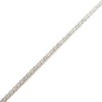 K18WG ダイヤモンドブレスレット