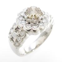 PT フラワー ダイヤモンドリング5％引き