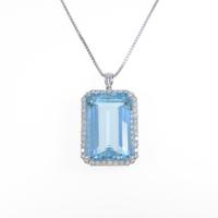 【リメイク】PT アクアマリンネックレス