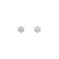 【新品】プラチナダイヤモンドピアス 0．506ct・0．505ct・F・SI2・GOOD