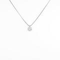 プラチナダイヤモンドネックレス 0．368ct・F・SI2・GOOD