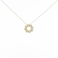 【リメイク】K18YG ダイヤモンドネックレス