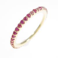 ポンテヴェキオ ピンクサファイヤリング