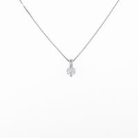 PT ソリティア ダイヤモンドネックレス