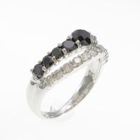 K18WG ダイヤモンドリング