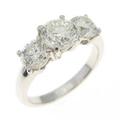 プラチナダイヤモンドリング 1．039ct・H?J・SI1?2・G?F
