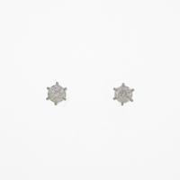 PT ソリティア ダイヤモンドピアス