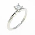ティファニー プリンセス リング 0．22ct・E・VS1