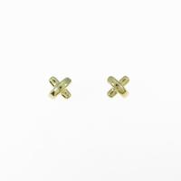 ティファニー クロスステッチ ピアス