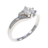 プラチナダイヤモンドリング 0．333ct・G・SI1・EXT・H＆C