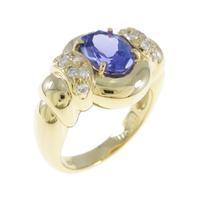 K18YG タンザナイトリング