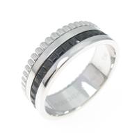 ブシュロン キャトル ブラック スモール リング