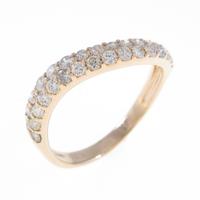 K18PG ダイヤモンドリング