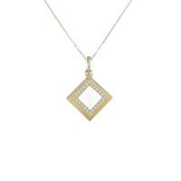 K18YG ダイヤモンドネックレス