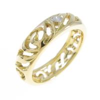 K18YG／K18WG ダイヤモンドリング