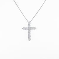 PT クロス ダイヤモンドネックレス