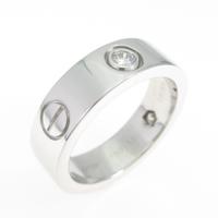 カルティエ ラブリング ハーフダイヤ