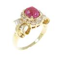 K18YG ルビーリング