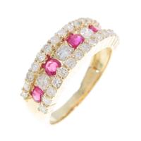 K18YG ルビーリング