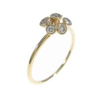 K18YG ダイヤモンドリング