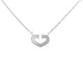 カルティエ Cハート ネックレス