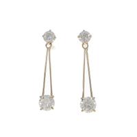 K18YG ダイヤモンドピアス