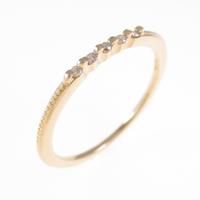 アガット ダイヤモンドリング