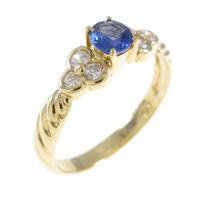 K18YG サファイヤリング