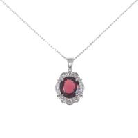 【PTJW-10bb】PT ガーネットネックレス10％引き