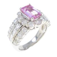 PT ピンクサファイヤリング